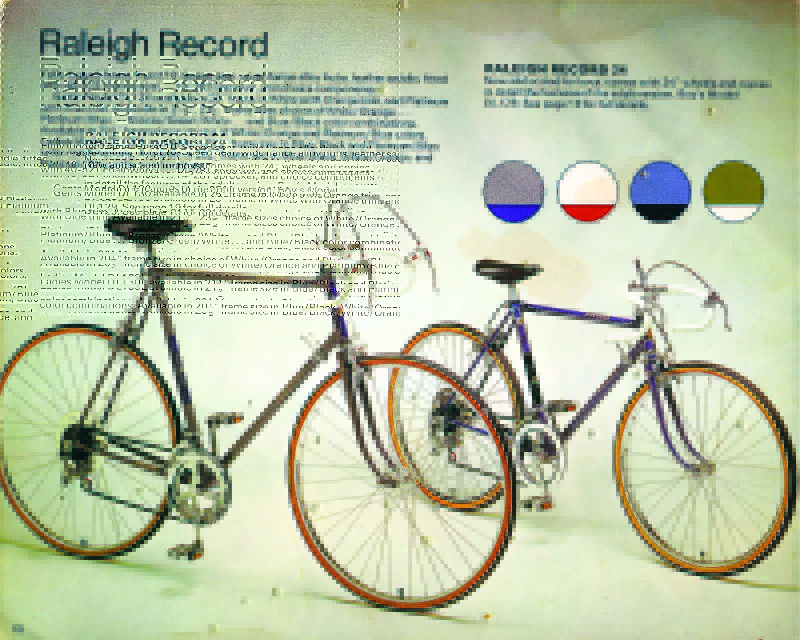 1973 Raleigh Catalogue.